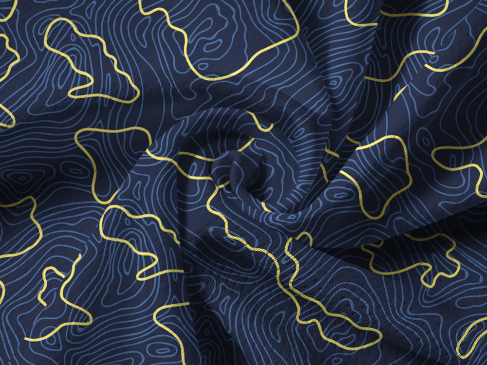 Orionride Contour Tiling Long Sleeve Half Zipper Mountain Bike Jersey