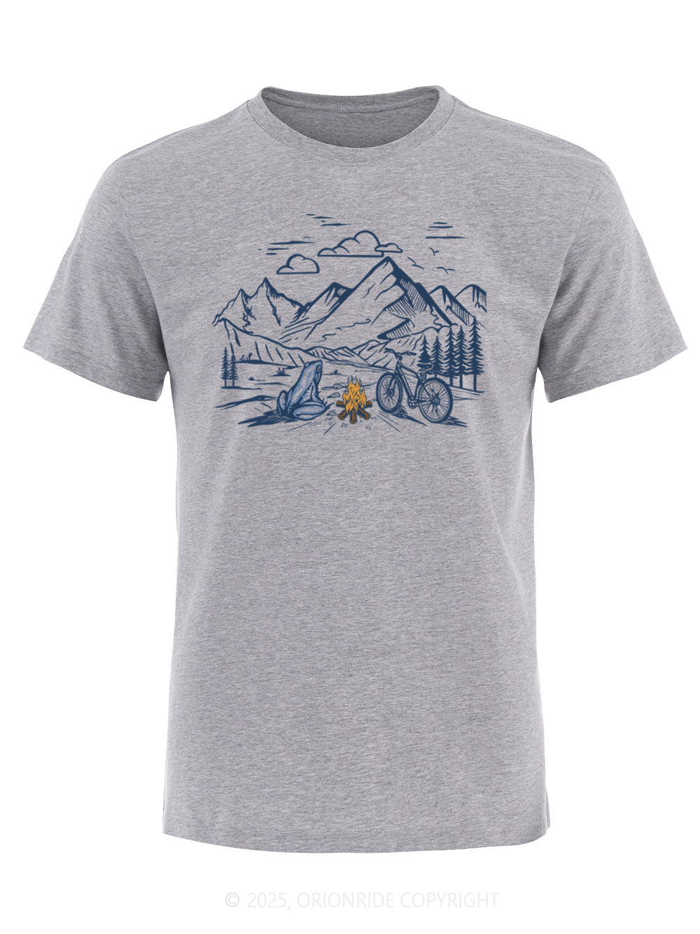 Orionride Cycling Frog Short Sleeves Bike T-Shirt