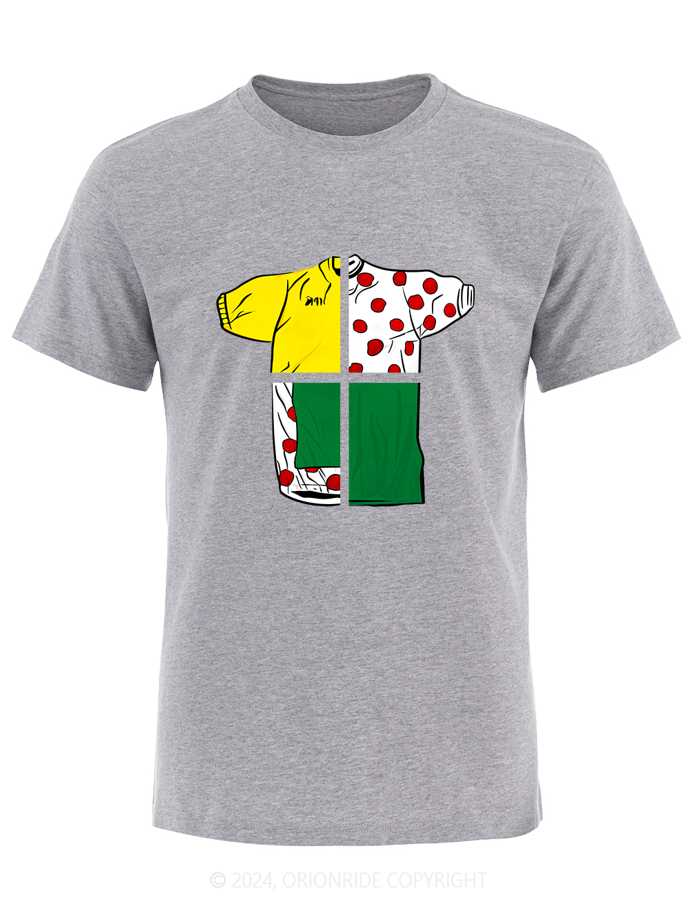 Orionride Short Sleeves Champion Color Bike T-Shirt