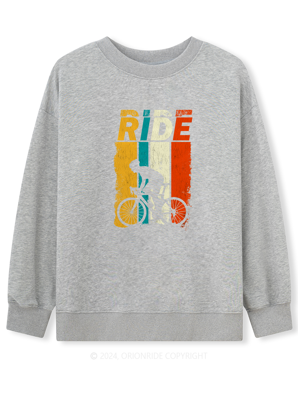 Orionride Long Sleeves Color RIDE Bike Sweatshirts
