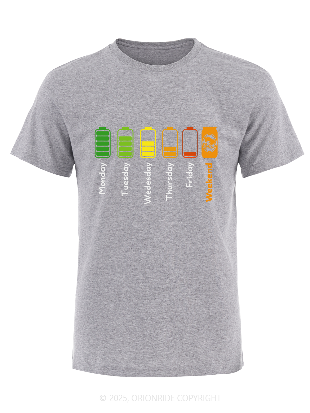 Orionride Fully Charged Short Sleeves Bike T-Shirt