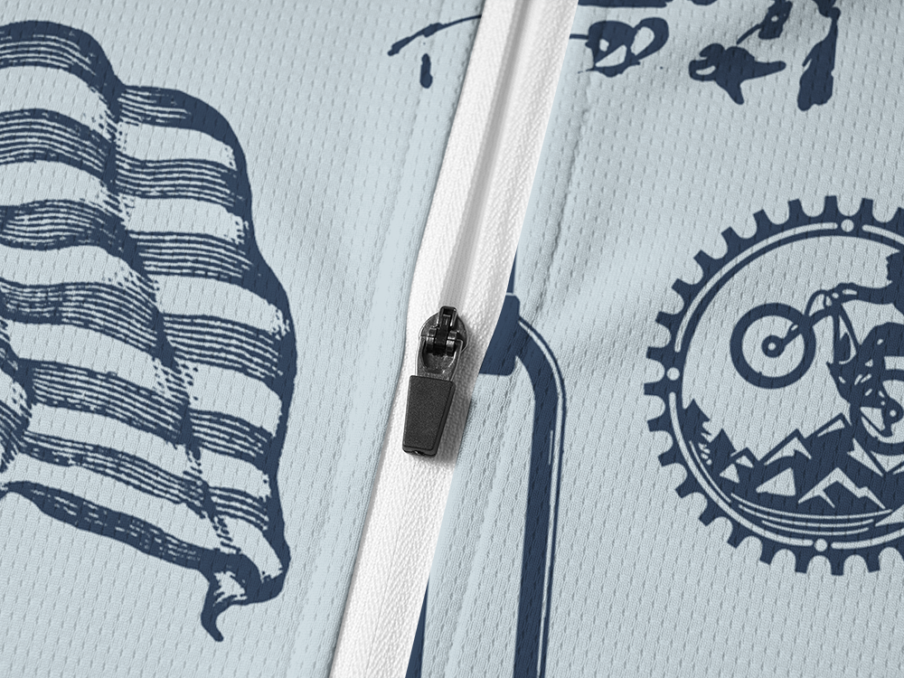 Orionride Go Travel Long Sleeve Half Zipper Mountain Bike Jersey