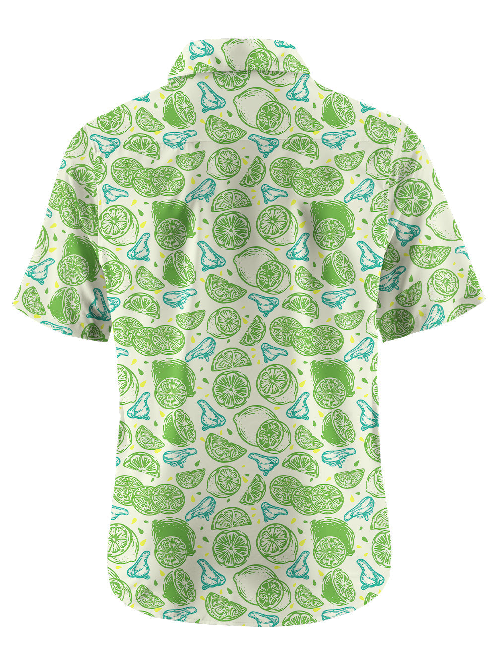 Orionride Juicy Lemon Ultra Lightweight Short Sleeves Hawaiian shirt