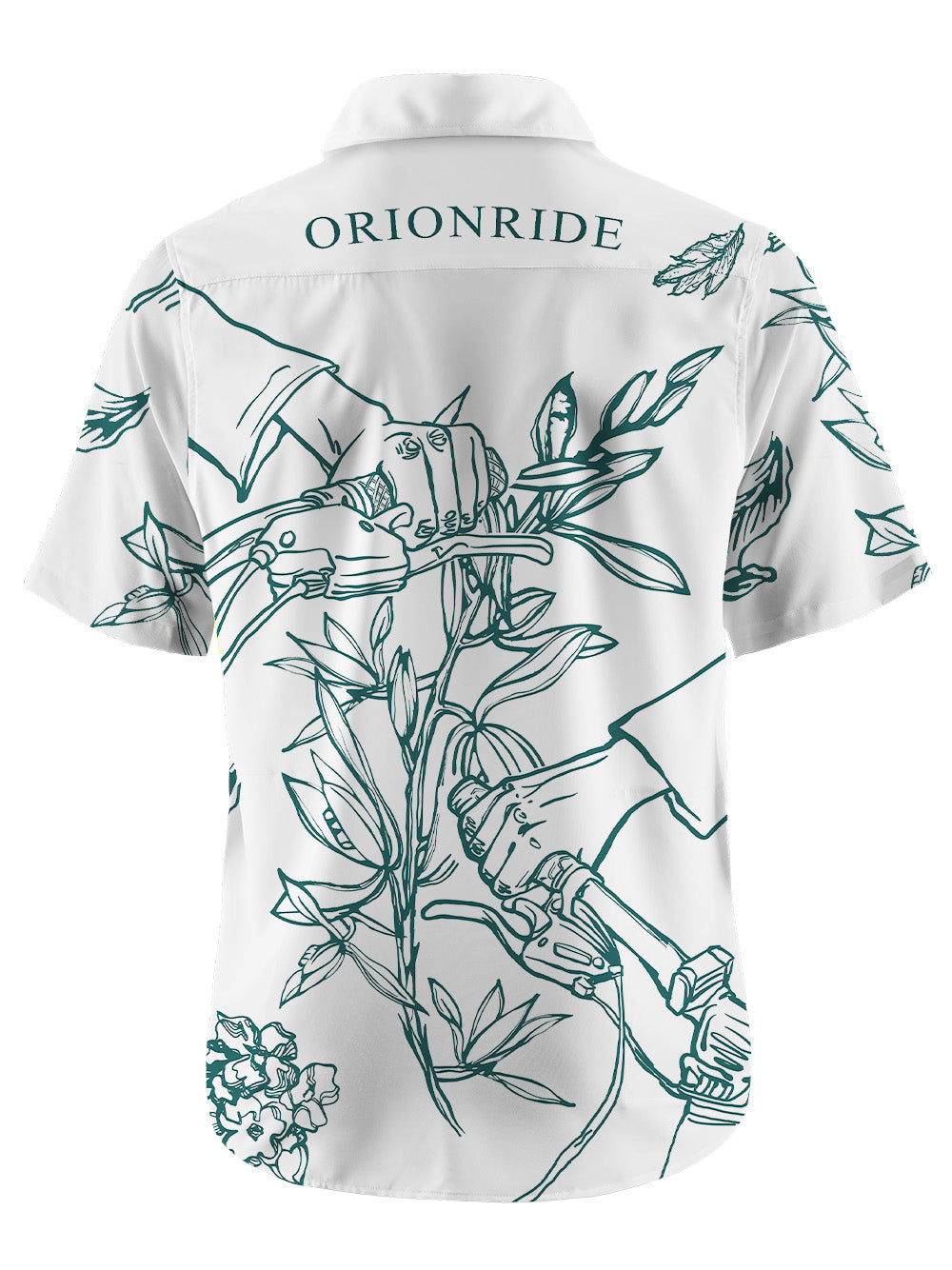 Orionride Storm Chasers Zipper Pockets Ultra Lightweight Short Sleeves Gravel Shirt
