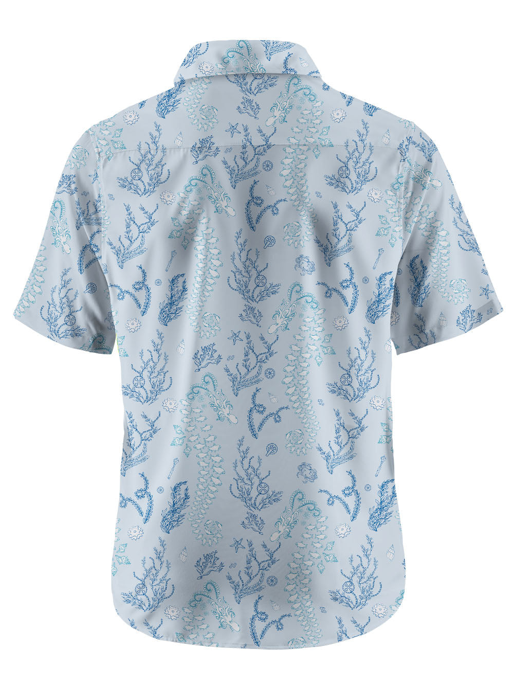 Orionride Dancing Seaweed Zipper Pockets Ultra Lightweight Short Sleeves Gravel Shirt