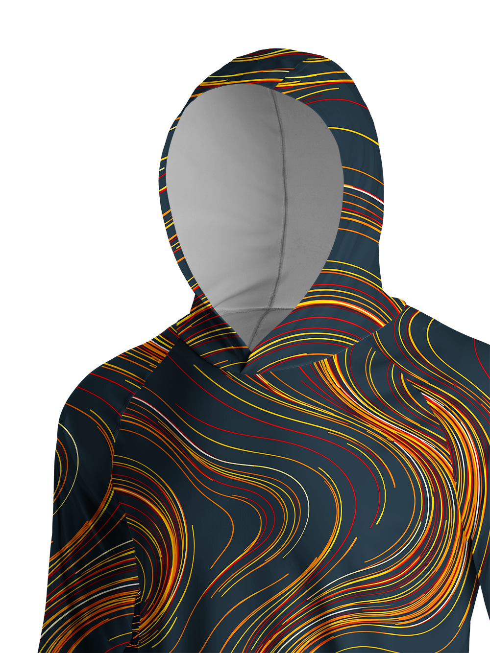 Orionride Aero Flux Long Sleeve Cycling Hoodie Shirt