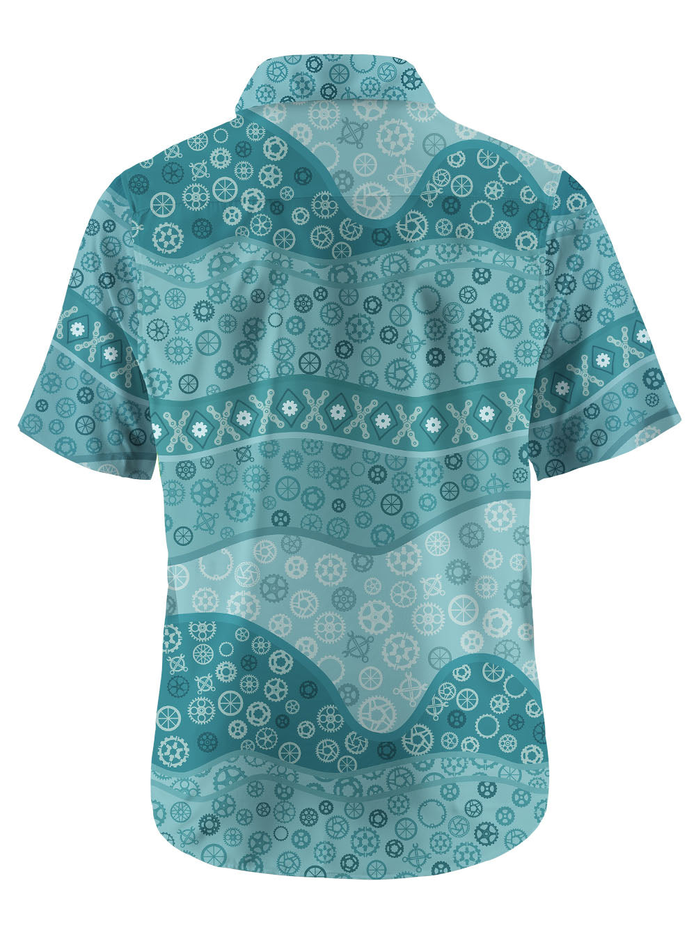 Orionride Wave Gear Zipper Pockets Ultra Lightweight Short Sleeves Gravel Shirt