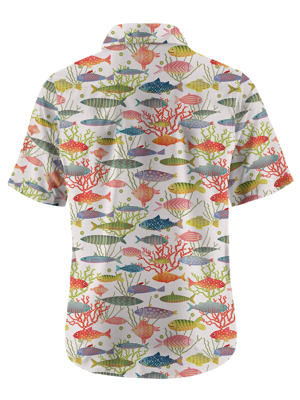 Orionride Coral Chain Zipper Pockets Ultra Lightweight Short Sleeves Gravel Shirt