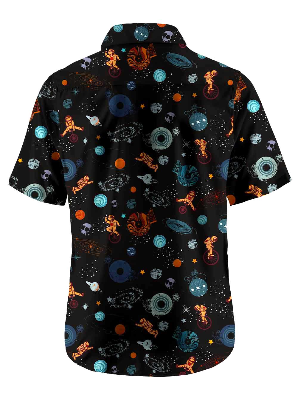 Orionride Interstellar Travel Zipper Pockets Ultra Lightweight Short Sleeves Gravel Shirt