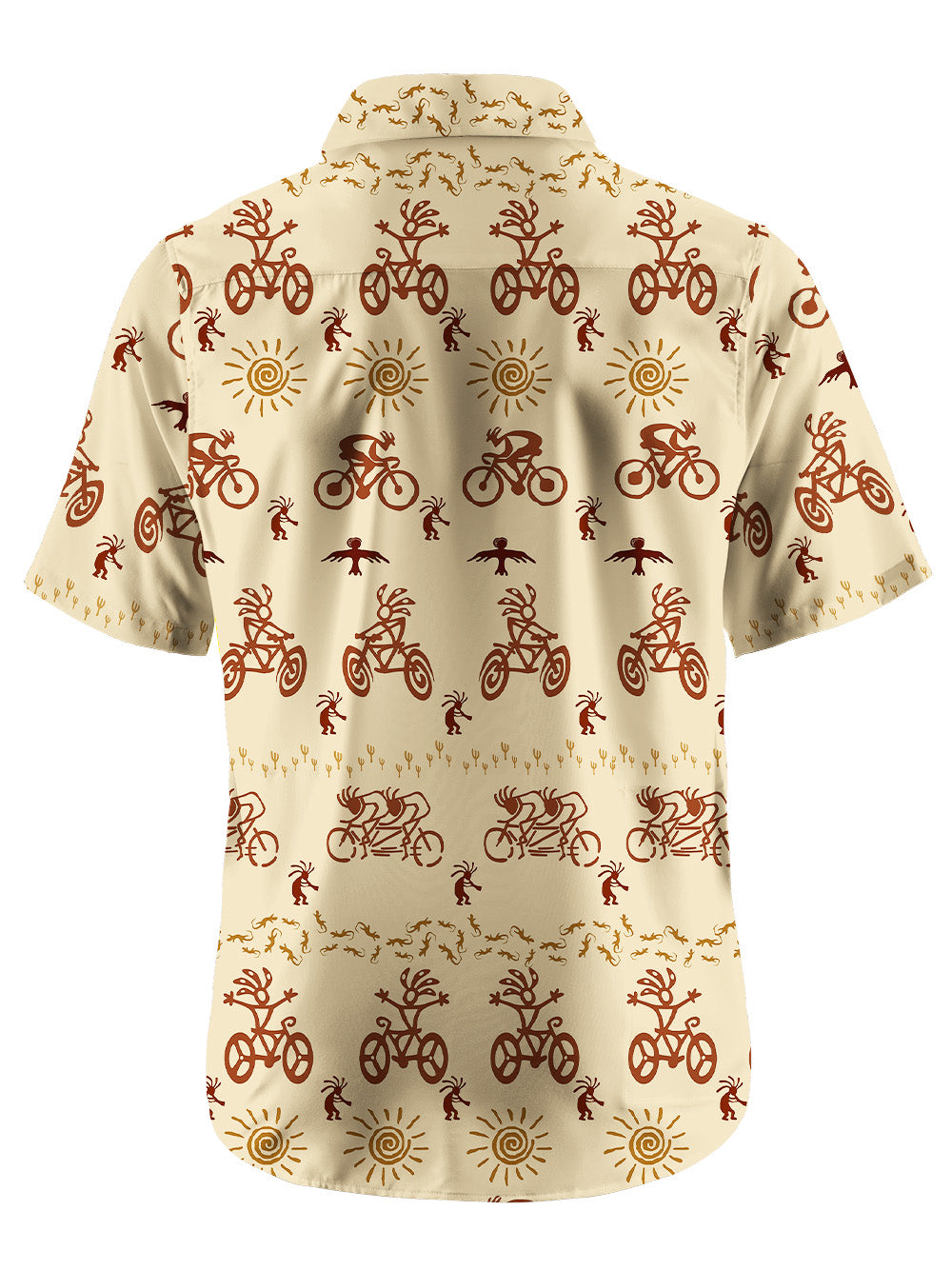 Orionride Bicycle Feast Zipper Pockets Ultra Lightweight Short Sleeves Gravel Shirt