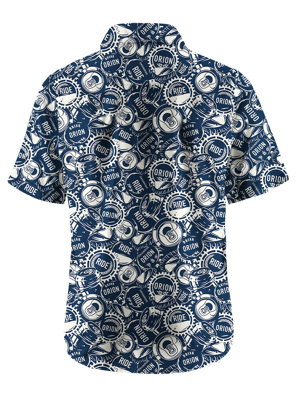 Orionride Riding A Little Drunk Zipper Pockets Ultra Lightweight Short Sleeves Gravel Shirt