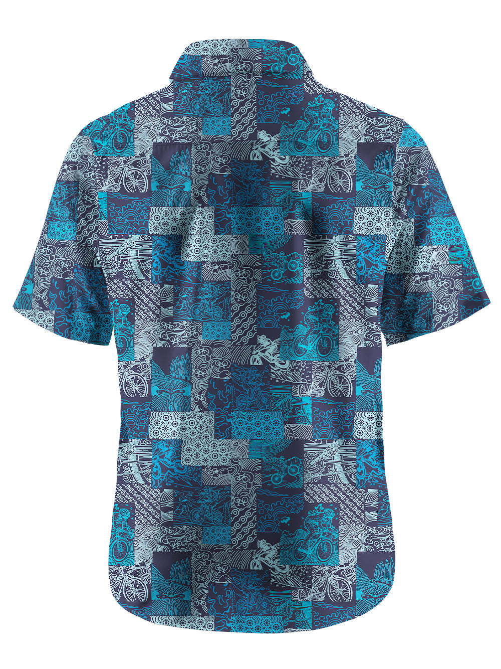 Orionride Fun Ride Zipper Pockets Ultra Lightweight Short Sleeves Gravel Shirt