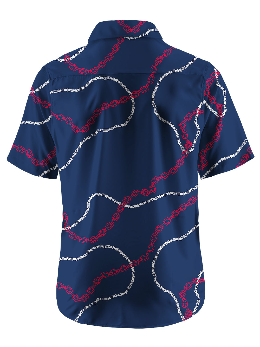 Orionride Dancing Chains Zipper Pockets Ultra Lightweight Short Sleeves Gravel Shirt