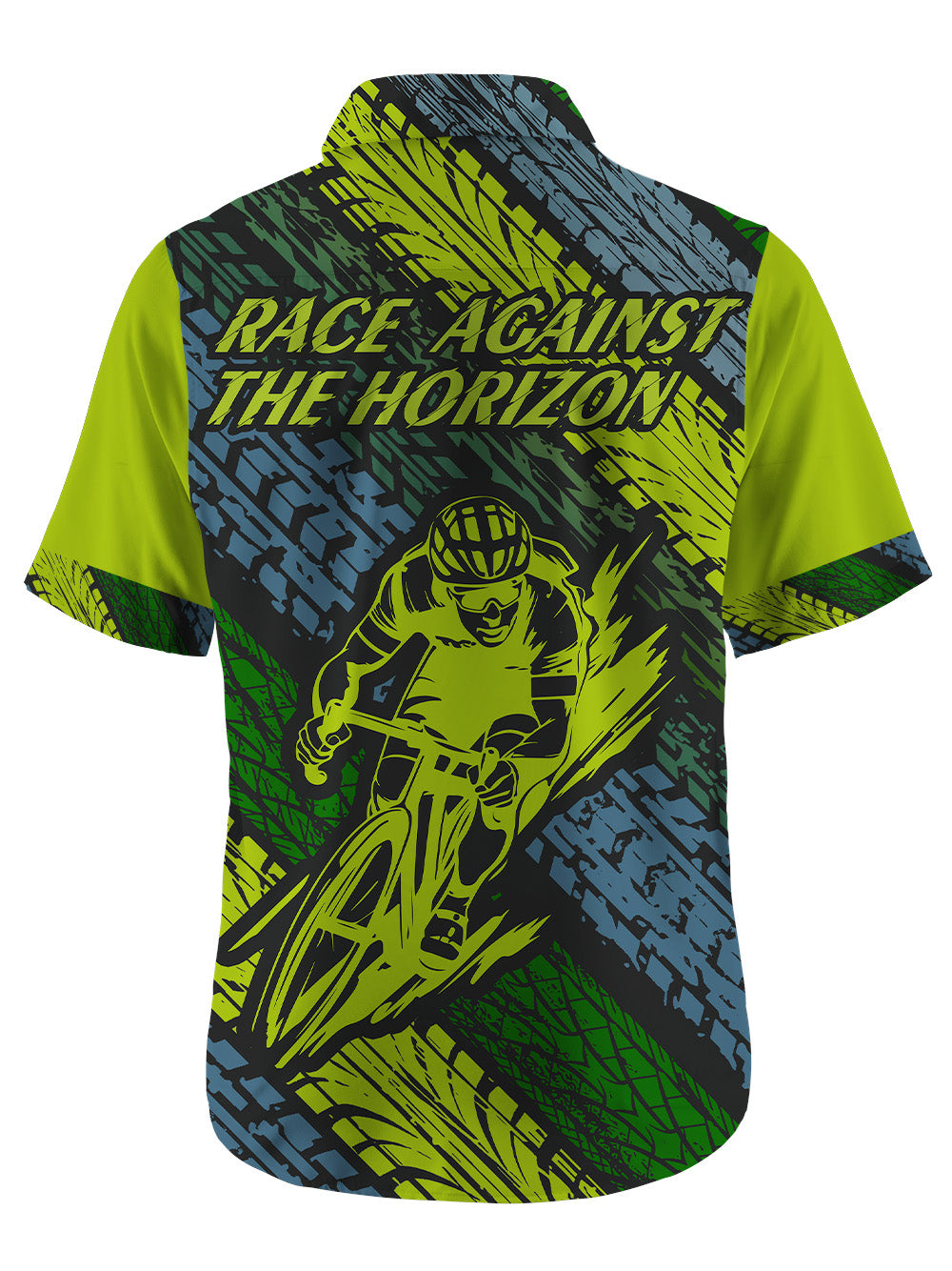 Orionride Race Against The Horizon Zipper Pockets Ultra Lightweight Short Sleeves Gravel Shirt