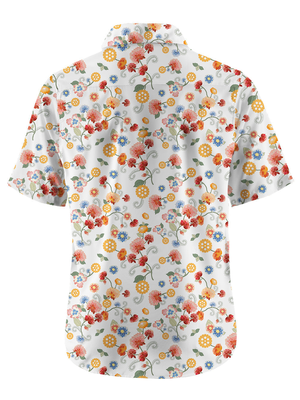 Orionride Color Gear Flower Ultra Lightweight Short Sleeves Hawaiian shirt