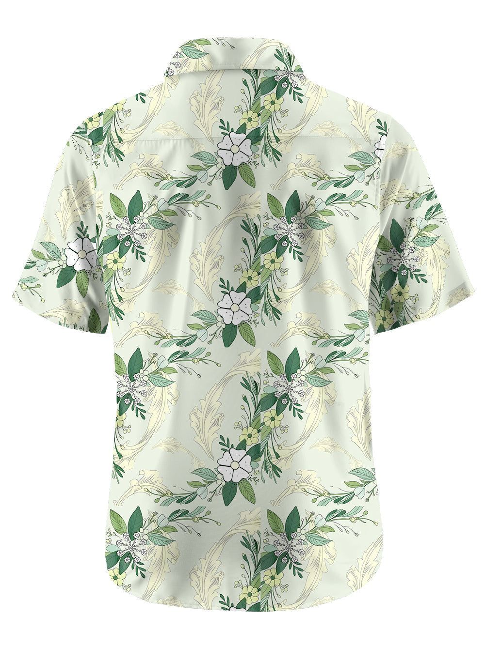 Orionride Flower Wheel Ultra Lightweight Short Sleeves Hawaiian shirt