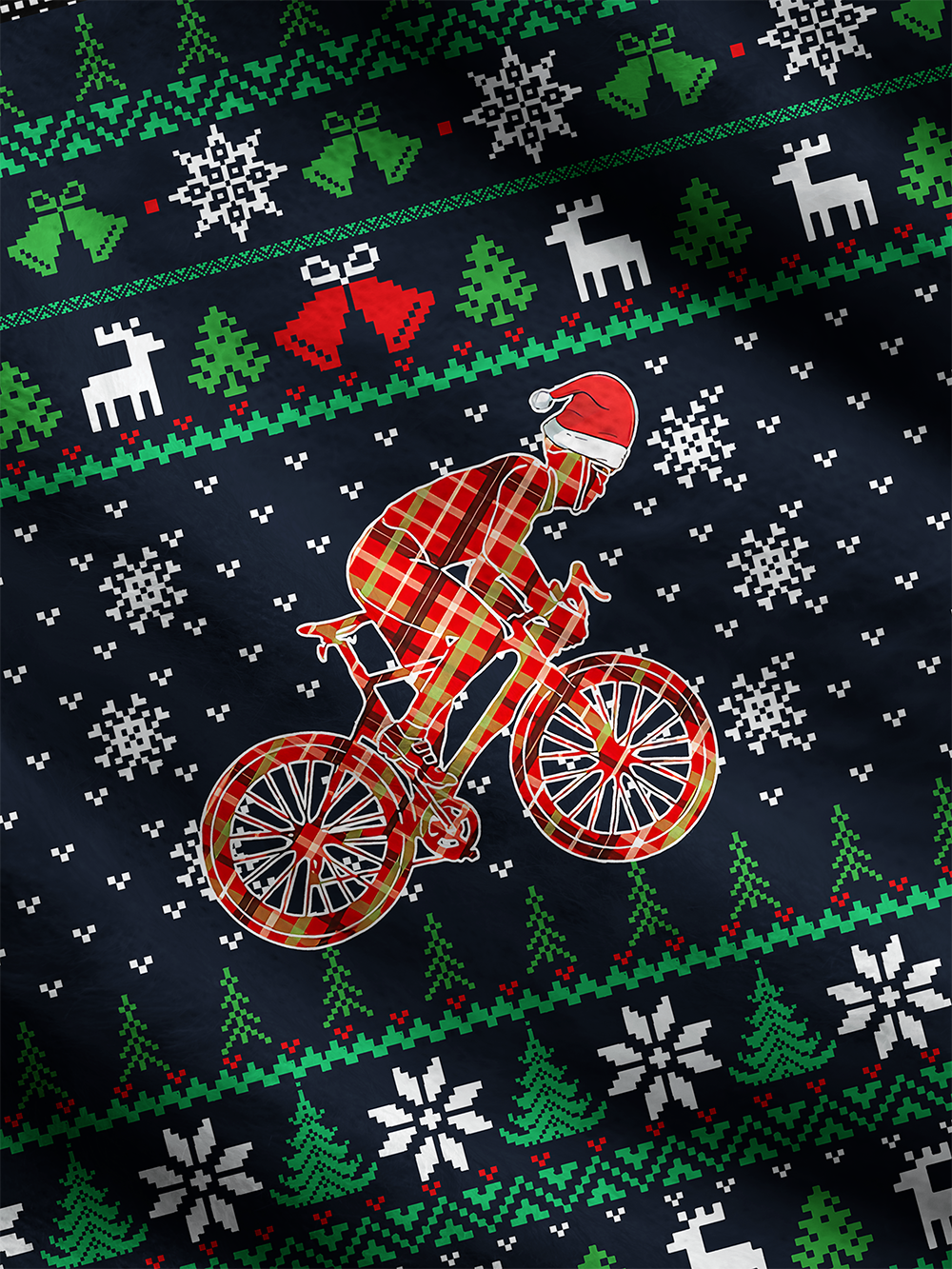 Orionride Santa's Ride Men's Cardigan Knit Sweaters