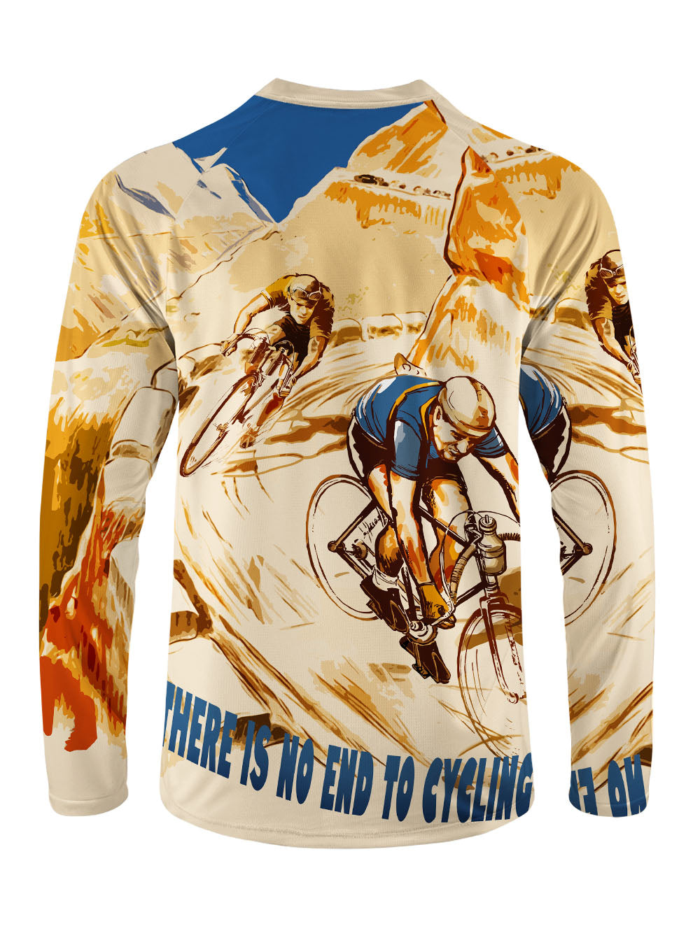 Orionride Chasing The Race Long Sleeve Downhill Jersey