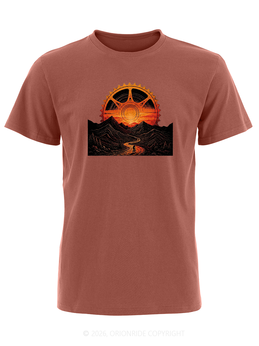 Orionride Gear Sunset Short Sleeves Bike T-Shirt