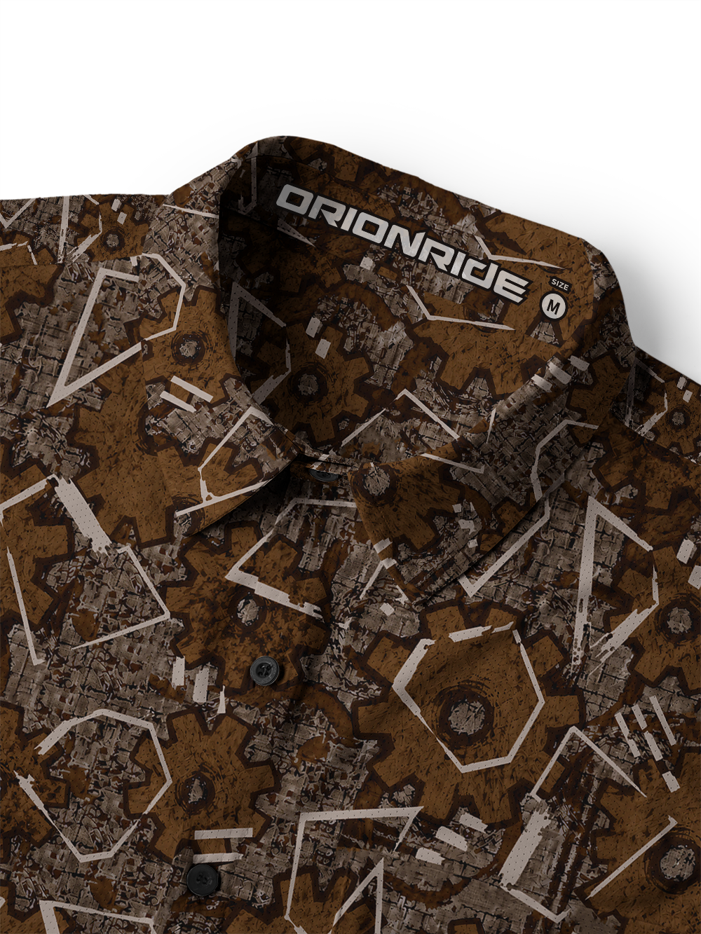 Orionride Gearshift Geometry Men's Stretchy Breathable Long Sleeve Gravel Shirt
