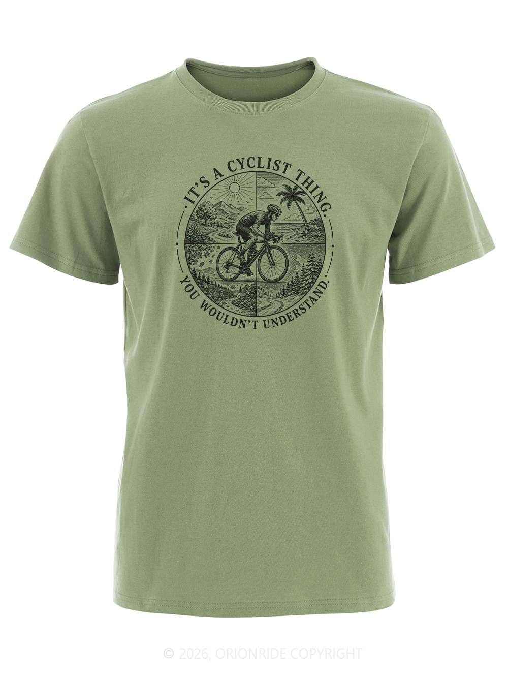 Orionride Conquer Diverse Terrains Short Sleeves Bike T-Shirt