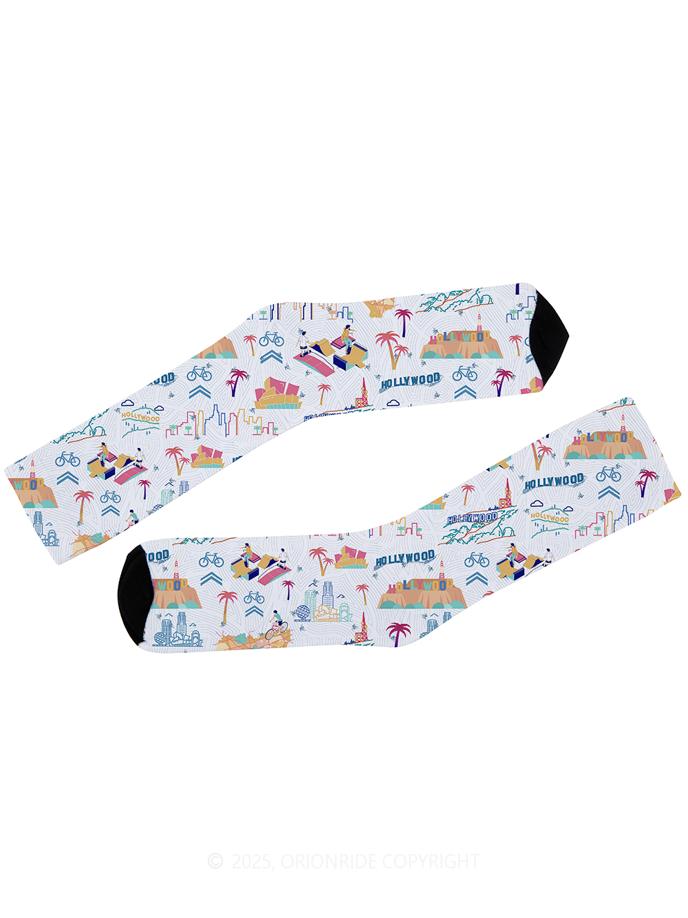Orionride Los Angeles Stories Cycling Socks