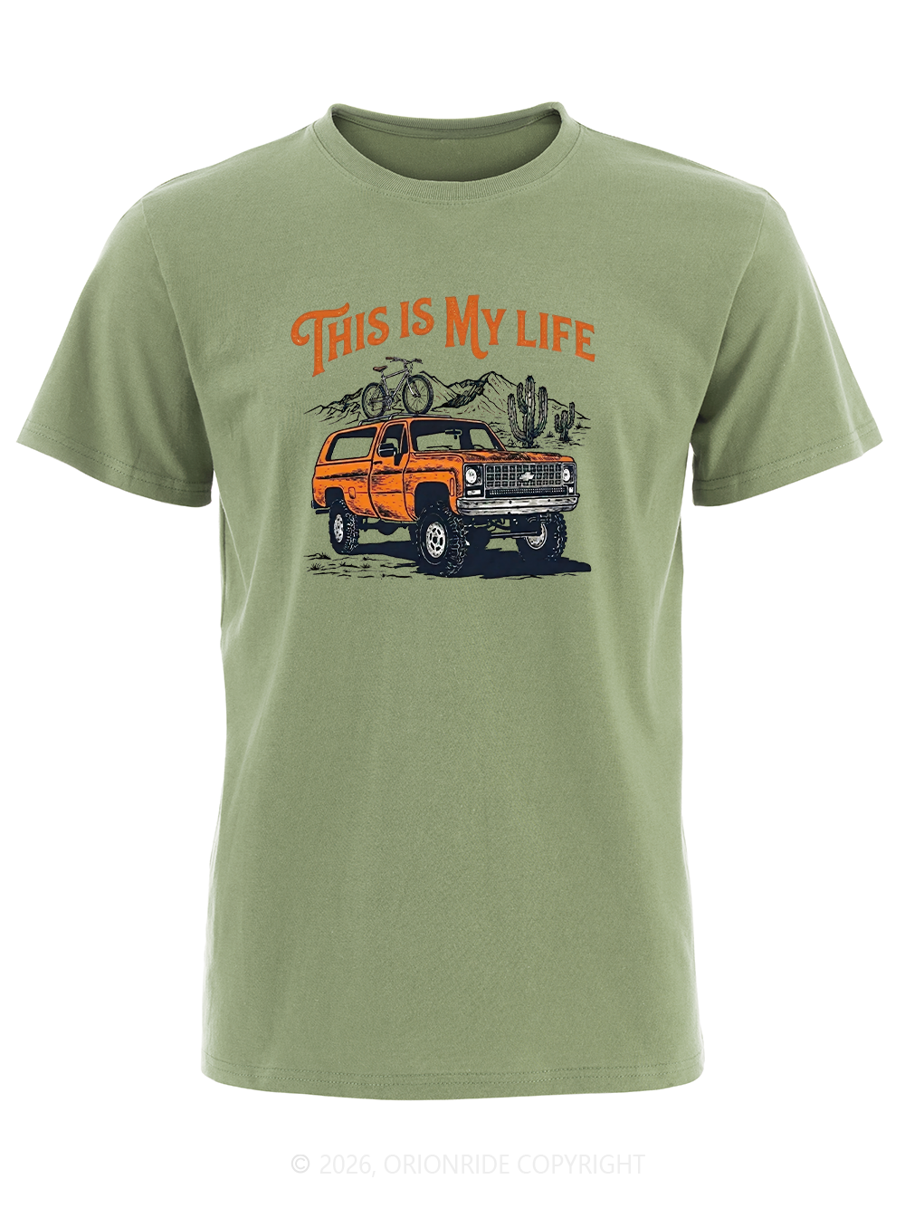 Orionride This Is My Life Short Sleeves Bike T-Shirt