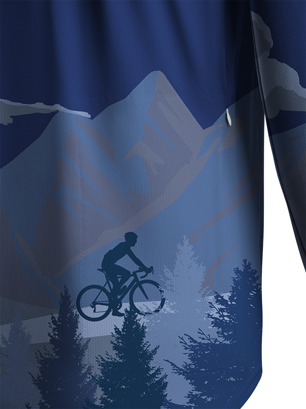 Orionride Cycling Under The Stars Men's Stretchy Breathable Long Sleeve Gravel Shirt