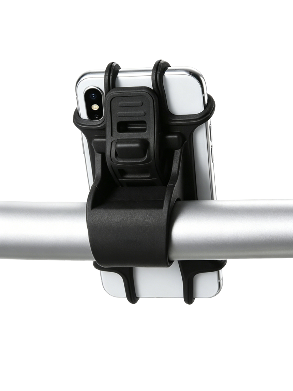 Orionride Anti-Vibration Silicone Phone Holder For Bike Stem Fits 4.0"–6.0" Phones