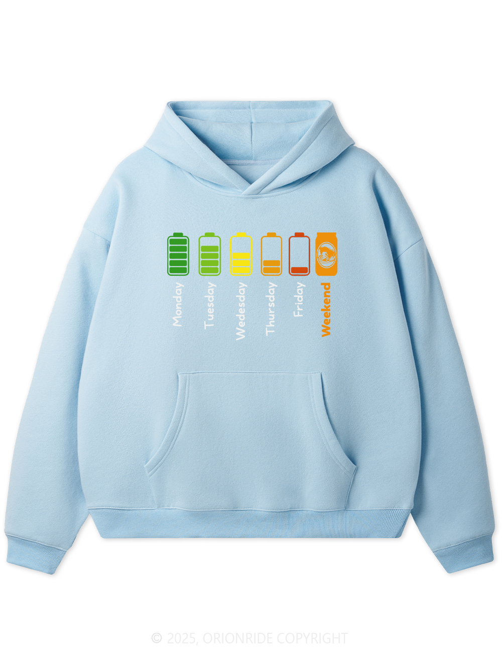 Orionride Fully Charged Fleece Hoodie