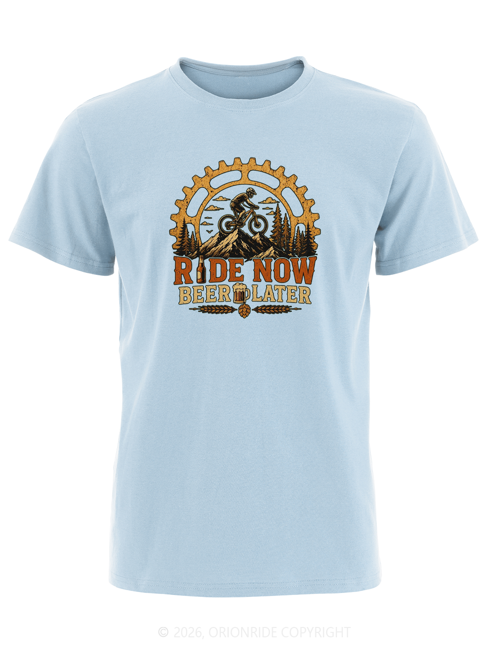 Orionride Gear & Sip Short Sleeves Bike T-Shirt