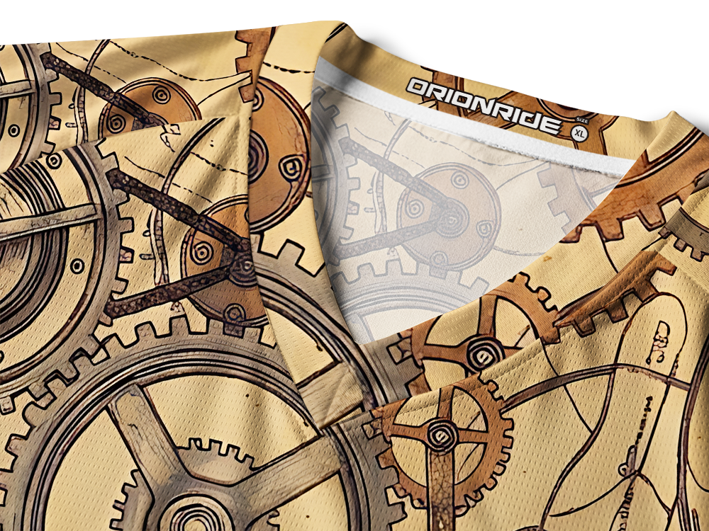 Orionride Cartographic Drivetrain Long Sleeve Downhill Jersey