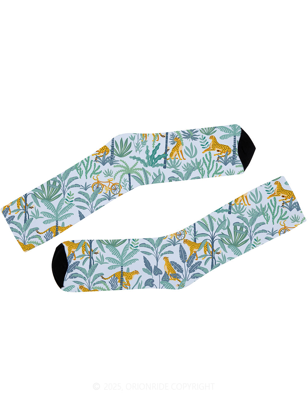 Orionride Jungle Leopard Cycling Socks