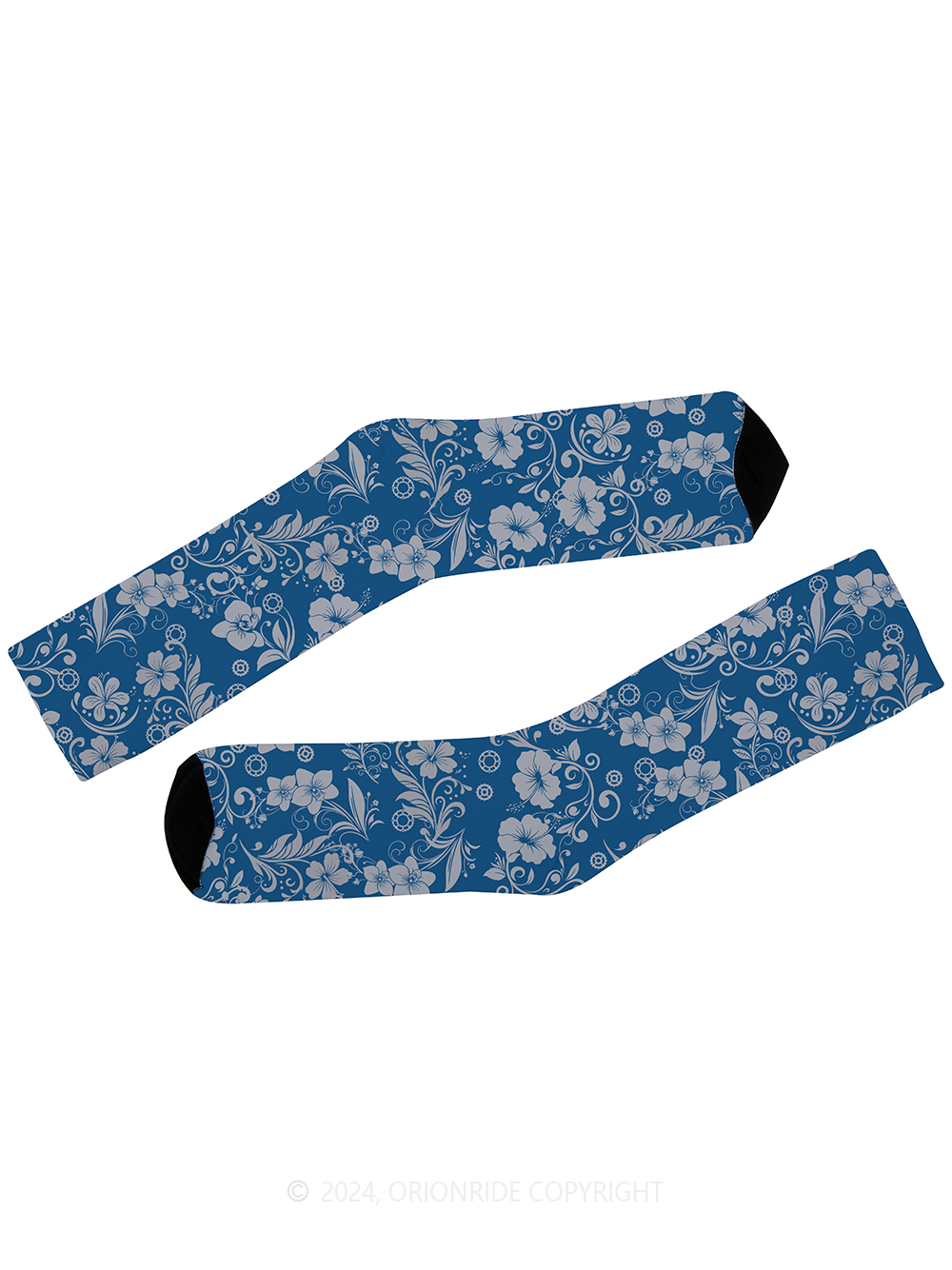 Orionride Hawaiian Flowers Cycling Socks