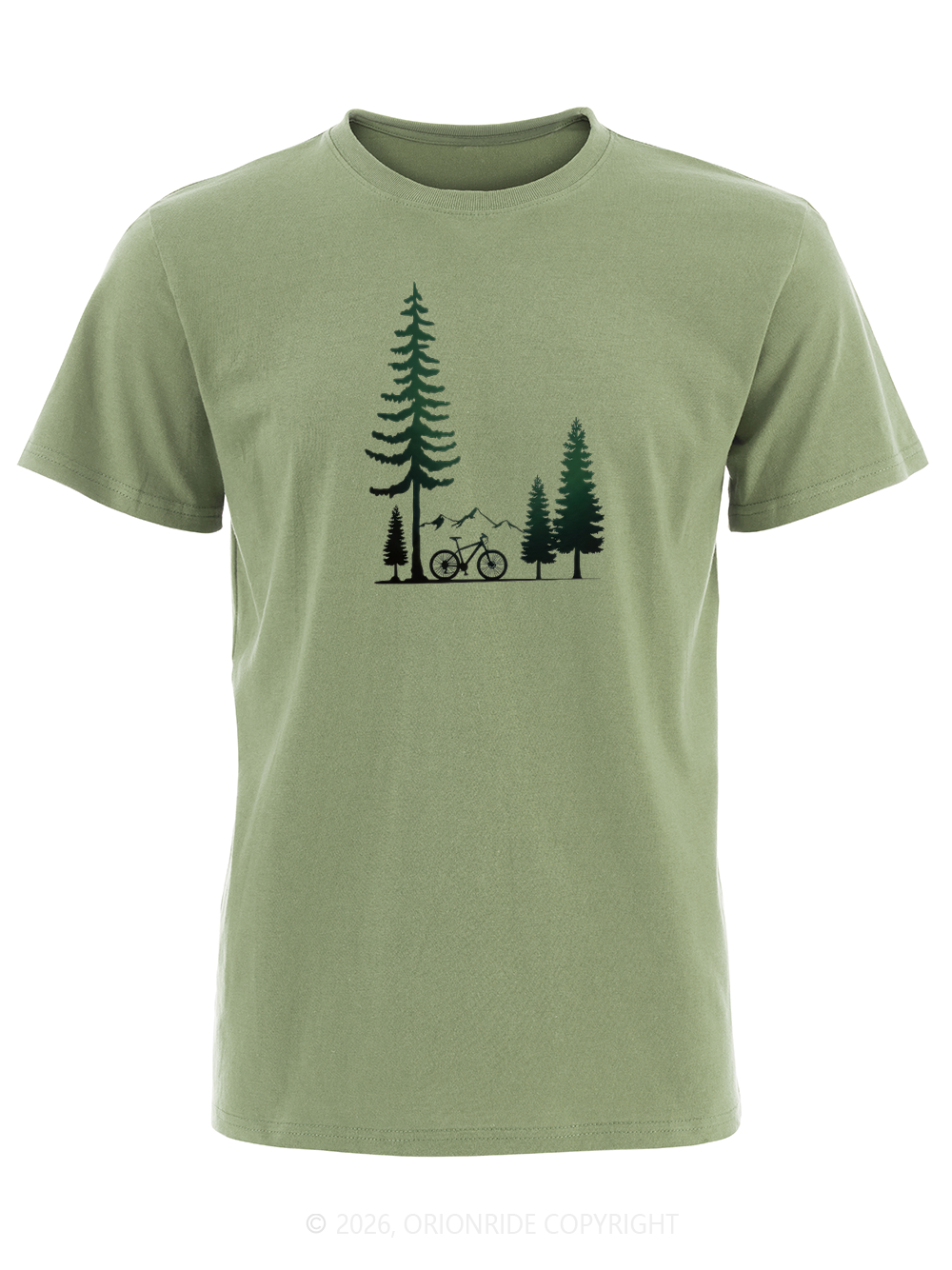 Orionride Parking Under The Tree Short Sleeves Bike T-Shirt