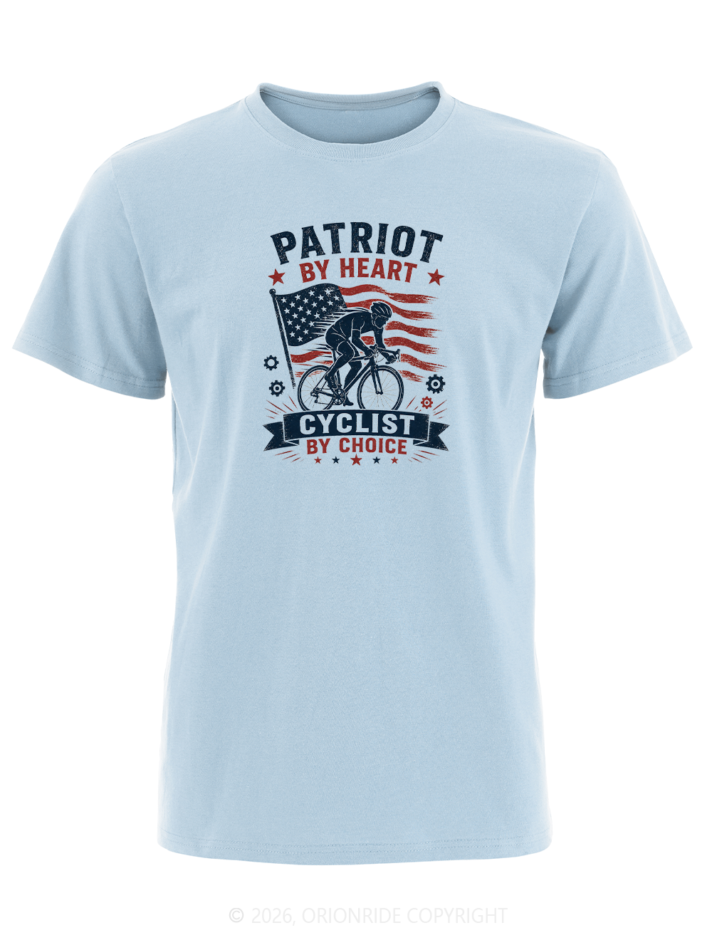 Orionride Patriot By Heart Short Sleeves Bike T-Shirt
