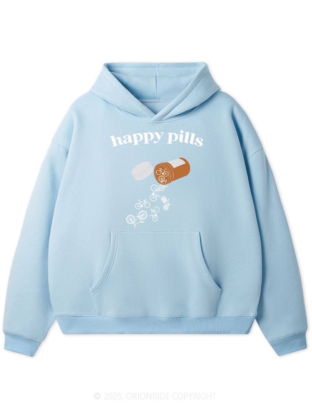 Orionride Happy Pills Fleece Hoodie