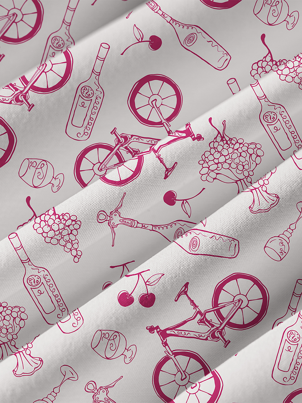 Orionride Fruit And Beer Zipper Pockets Ultra Lightweight Short Sleeves Women's Gravel Shirt