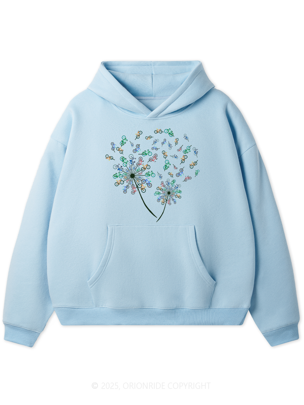 Orionride Dandelion Women's Fleece Hoodie