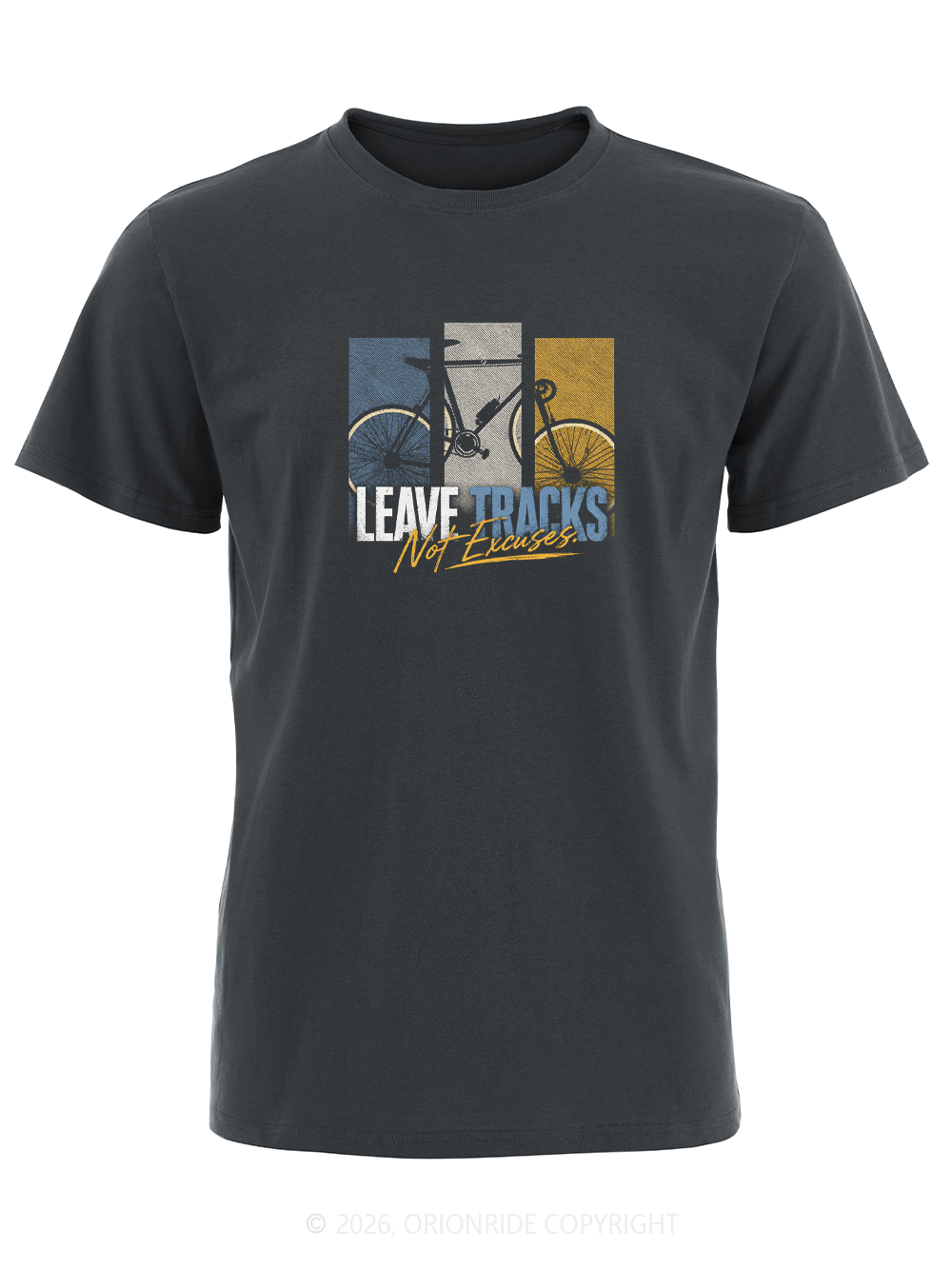 Orionride Leave Tracks Short Sleeves Bike T-Shirt