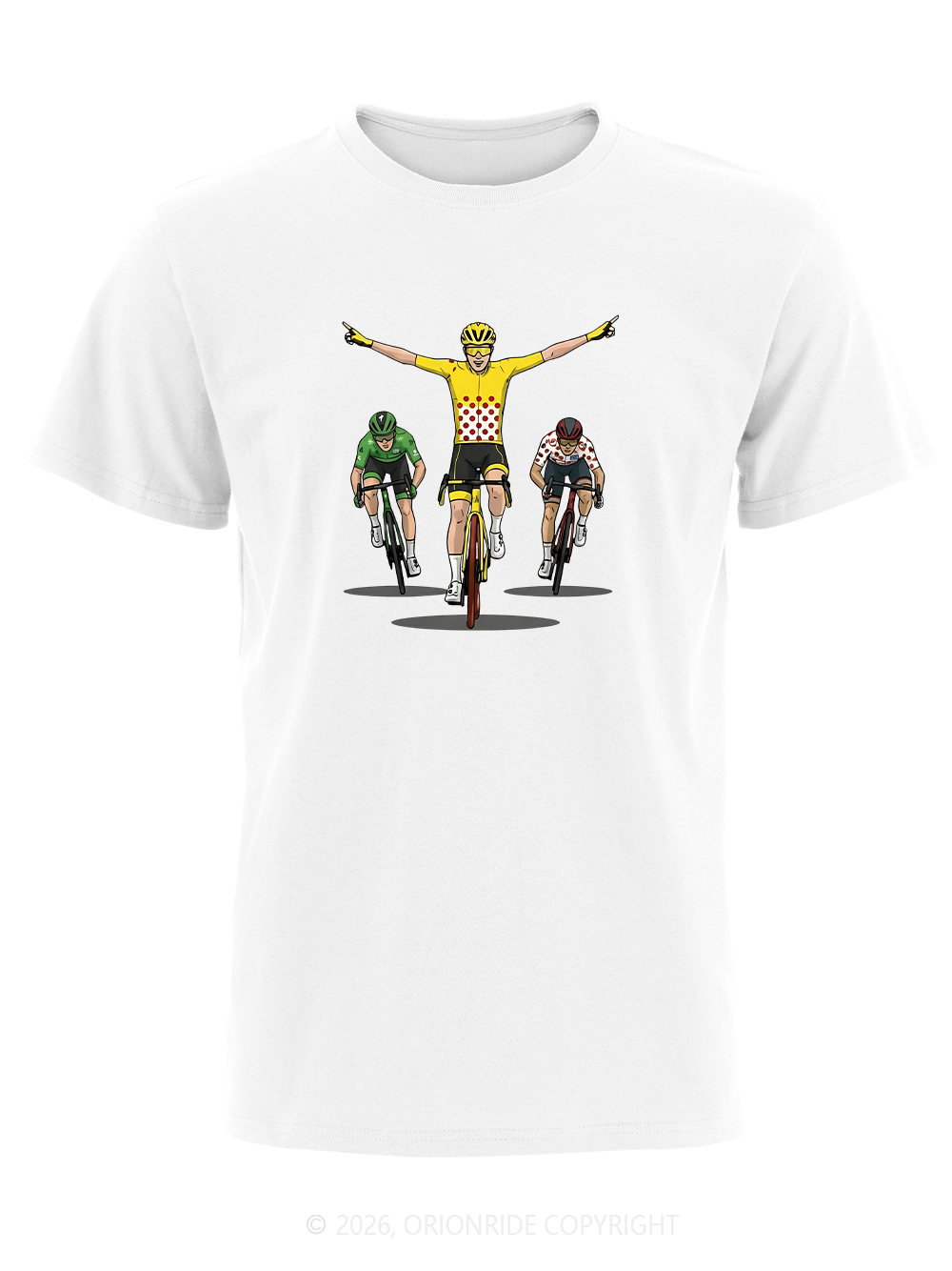 Orionride Cheer Together Short Sleeves Bike T-Shirt