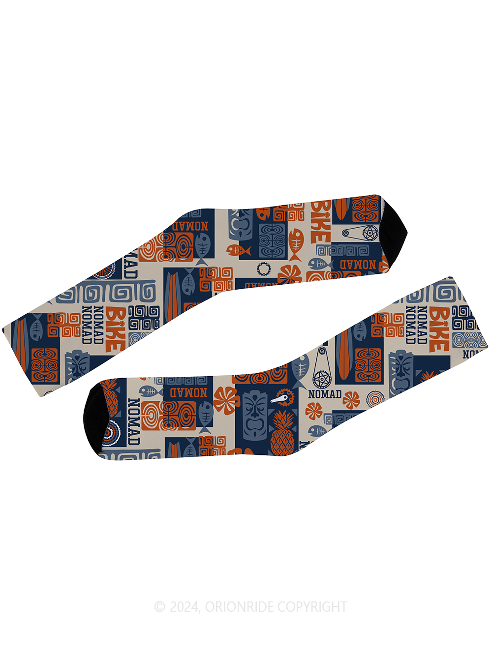 Orionride Retro Ethnic Style Cycling Socks