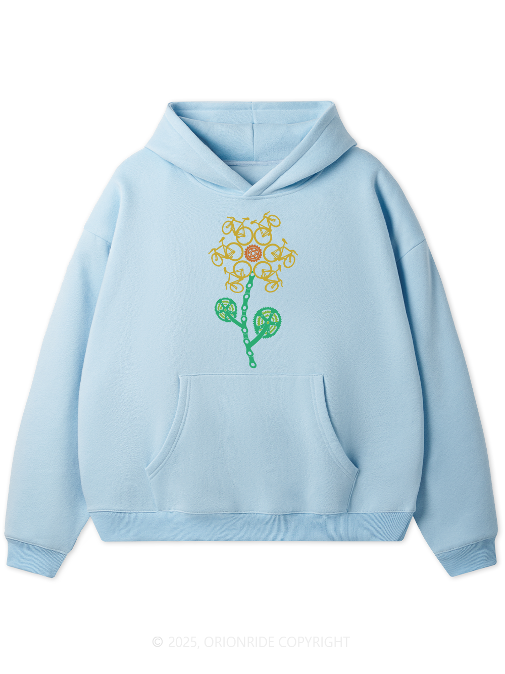 Orionride Sunflower Women's Fleece Hoodie
