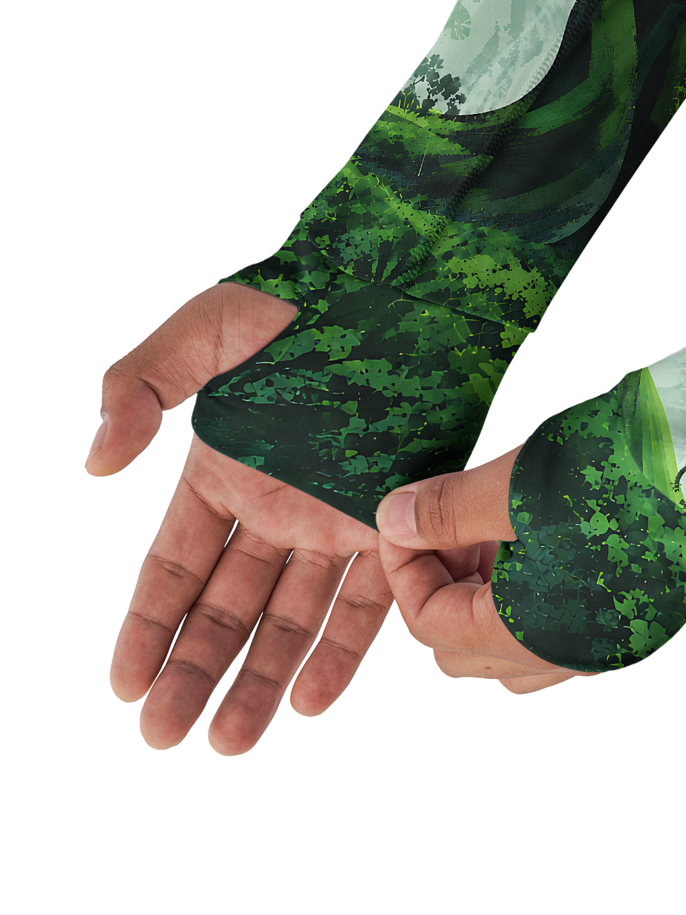 Orionride Forest Sanctuary Long Sleeve Cycling Hoodie Shirt
