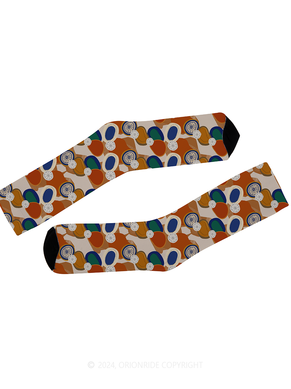 Orionride Art Wheel Cycling Socks