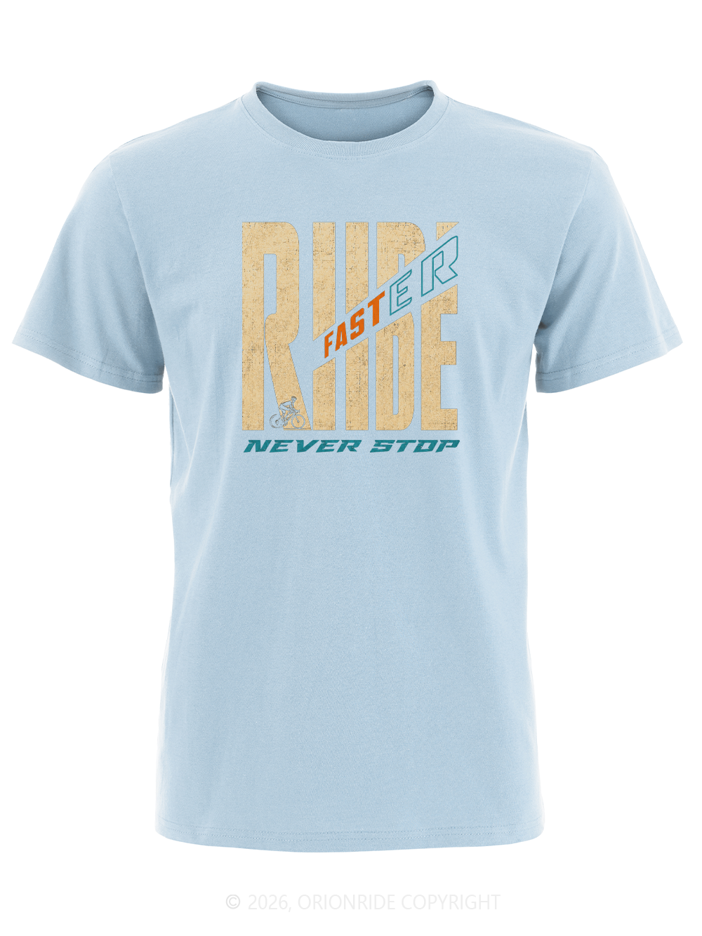 Orionride Ride Within Word Short Sleeves Bike T-Shirt