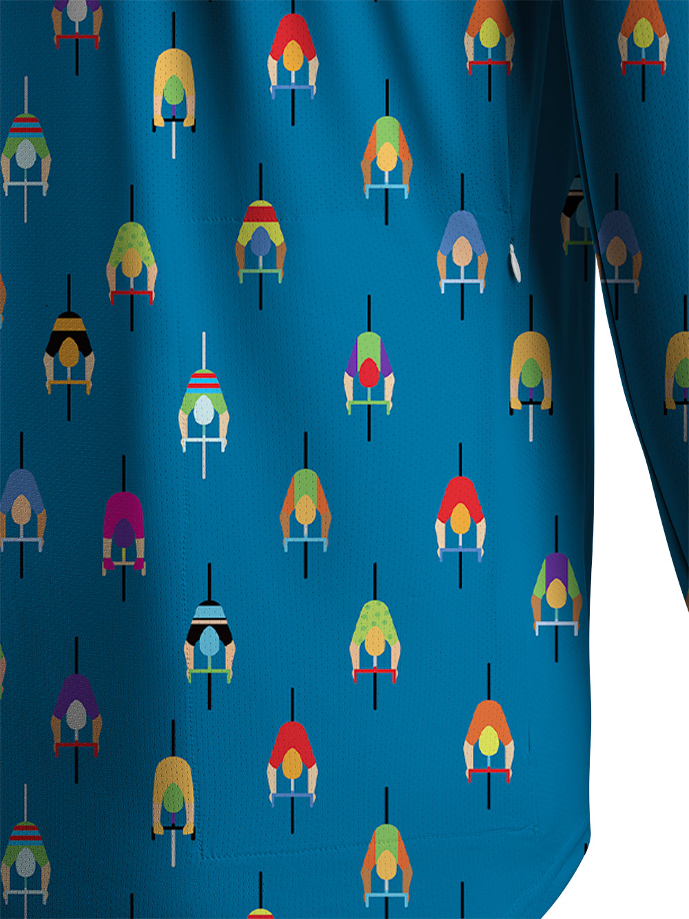 Orionride Urban Cycling Men's Stretchy Breathable Long Sleeve Gravel Shirt