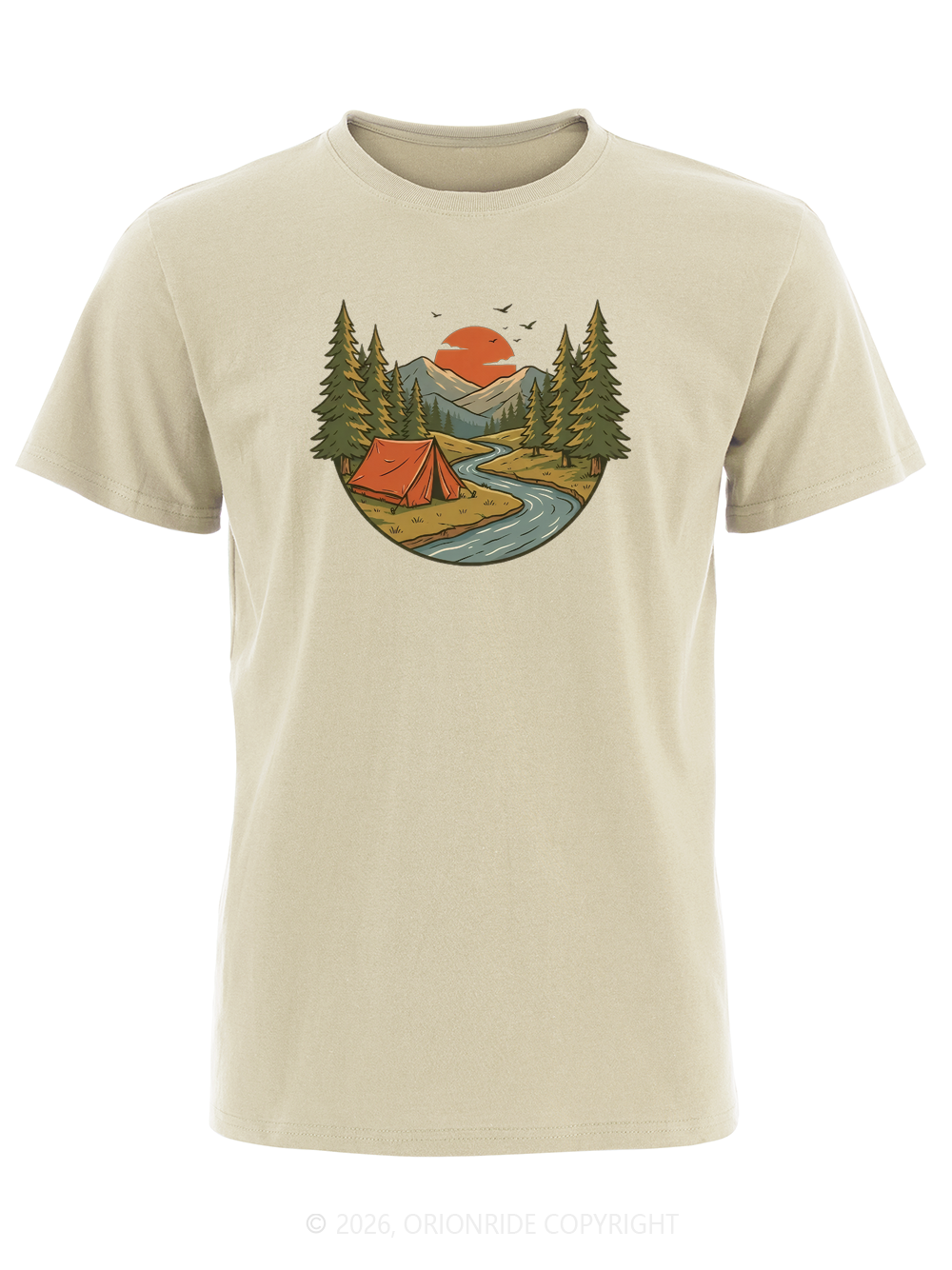 Orionride Slow Living Short Sleeves Bike T-Shirt