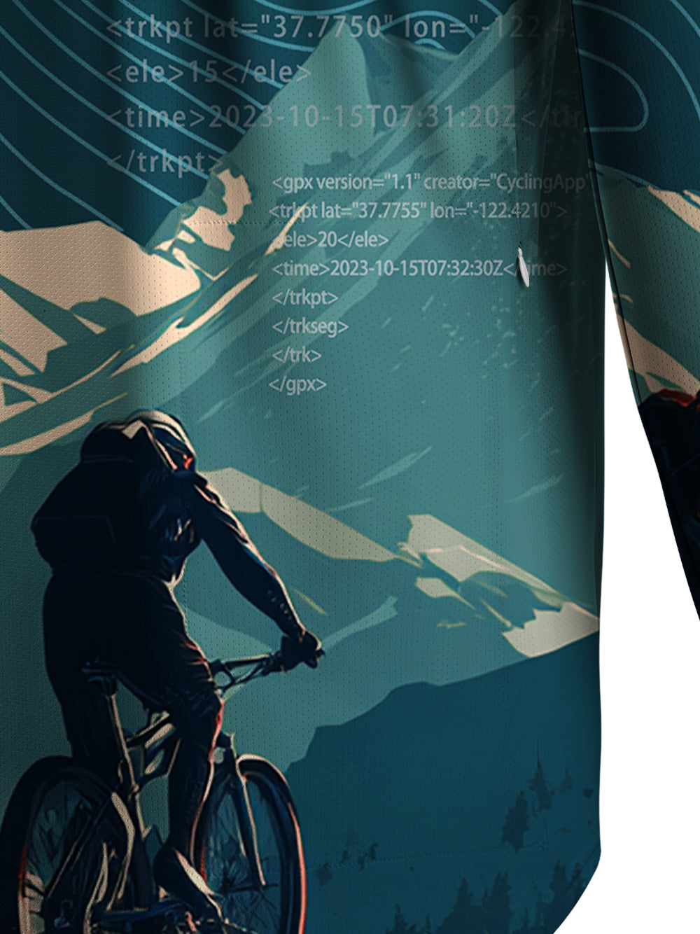 Orionride Travel Together Men's Stretchy Breathable Long Sleeve Gravel Shirt