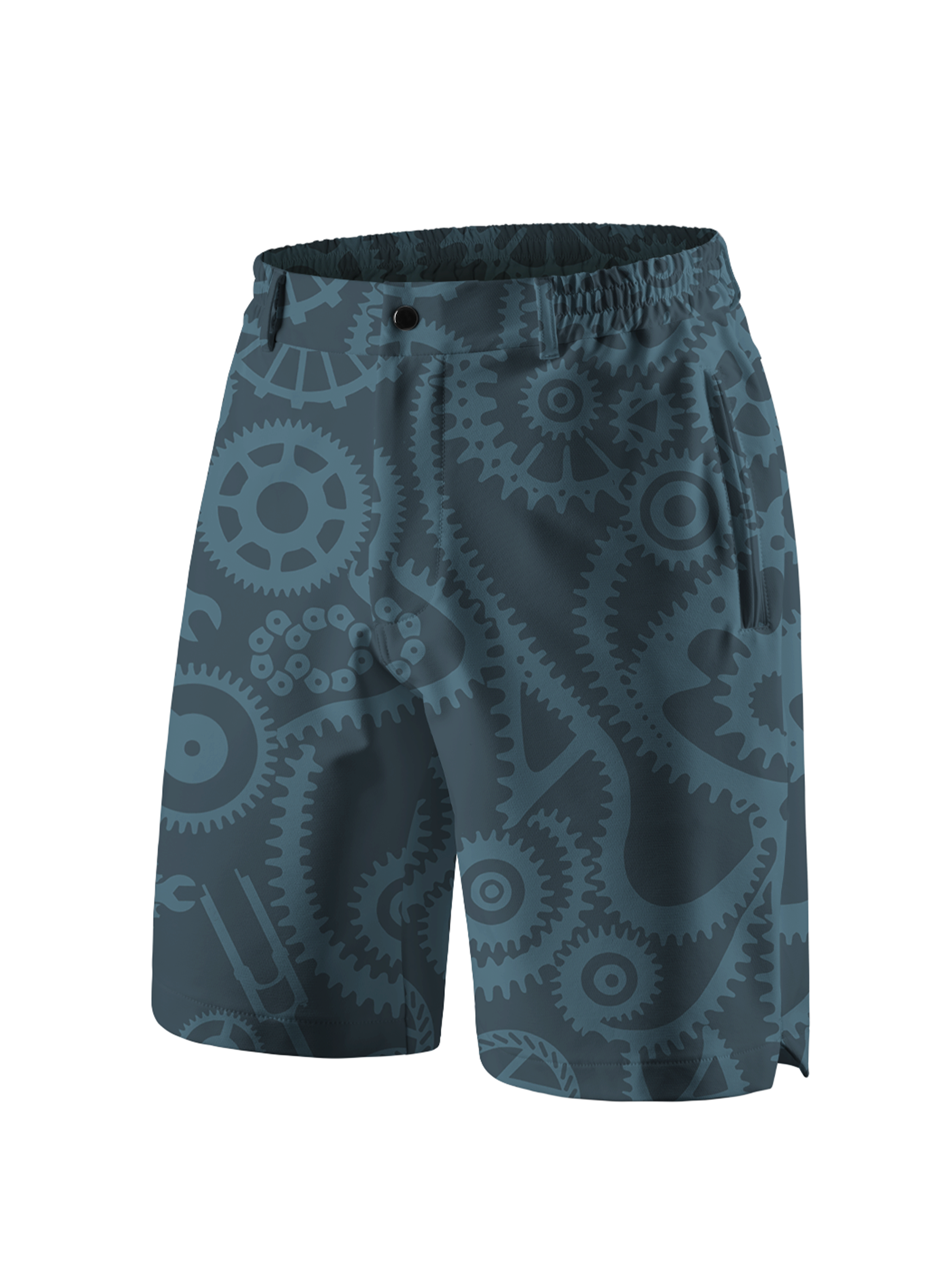 Orionride Gear Diversification Cycling Short With 2 Zipper Pockets